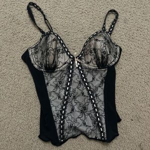 Vintage Fredericks of Hollywood corset top
